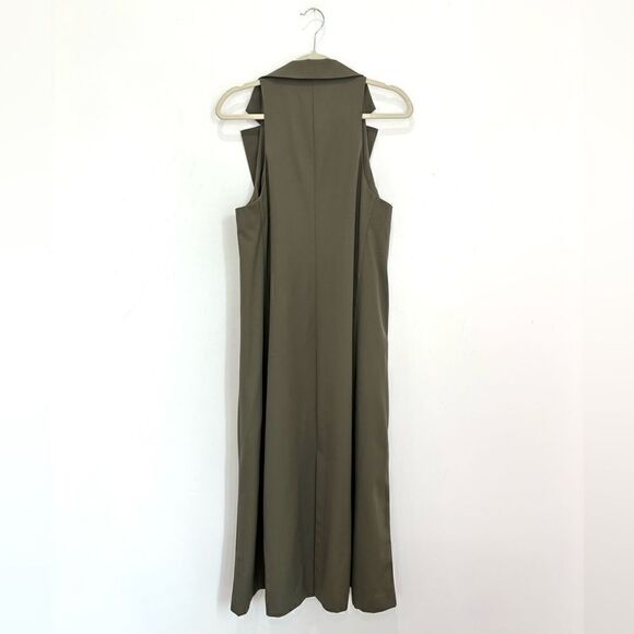 ST. AGNI Layered Wool Trench - Picture 7 of 9